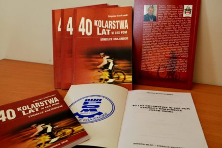 „40 lat kolarstwa w LKS POM” – Książka