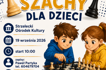 Szachy dla dzieci ruszą po wakacjach!